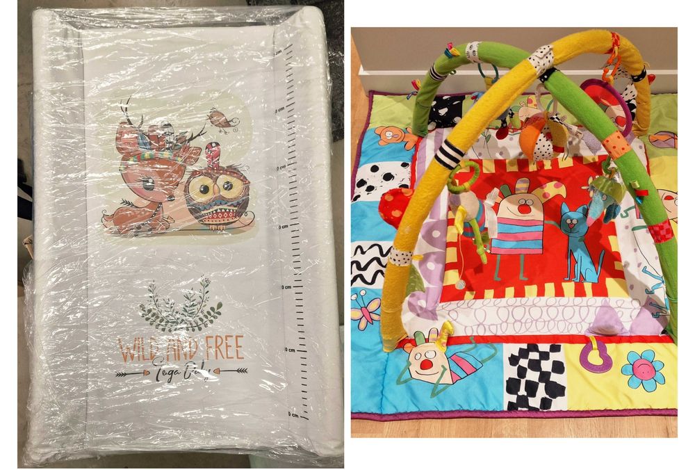 Подложка за повиване Tega baby + активна гимнастика подарък