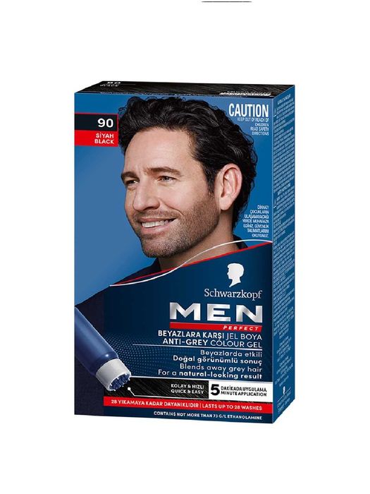 Краска для волос Schwarzkopf Men — стойкое закрашивание седины