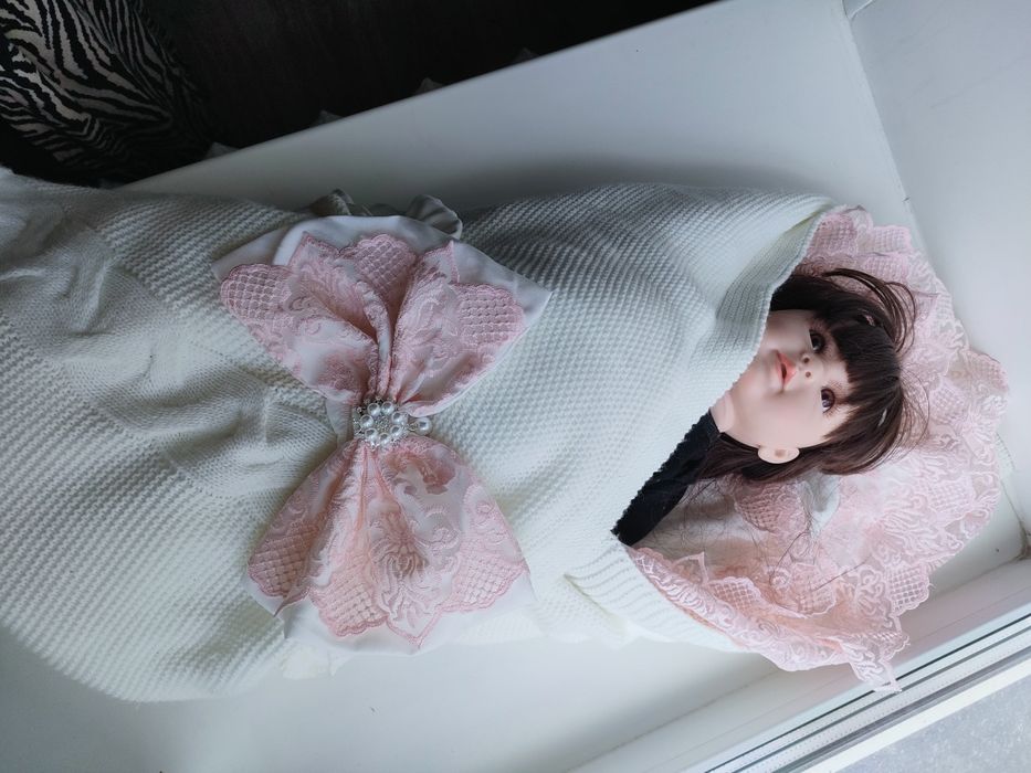 Вязаный конверт на выписку