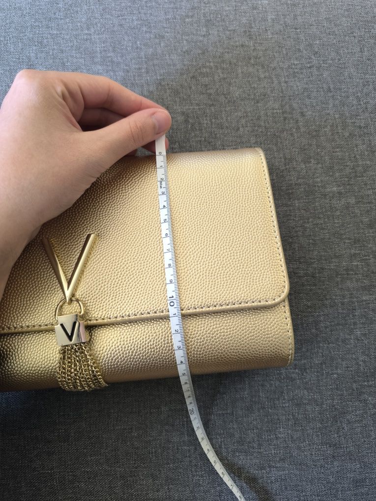 Чанта Valentino Divina златиста