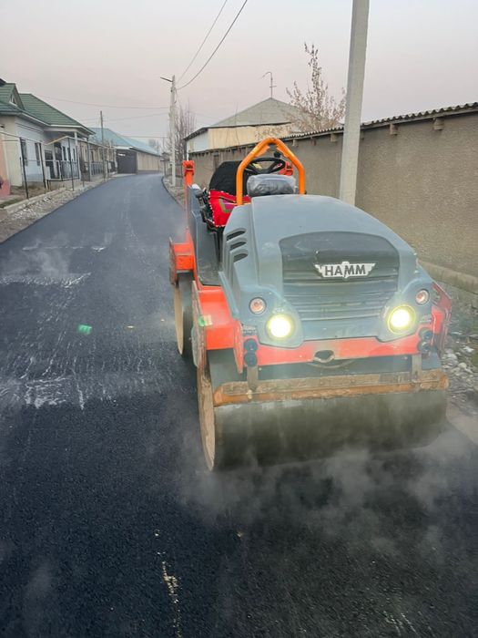 Каток Аренда, укладка асфальт
