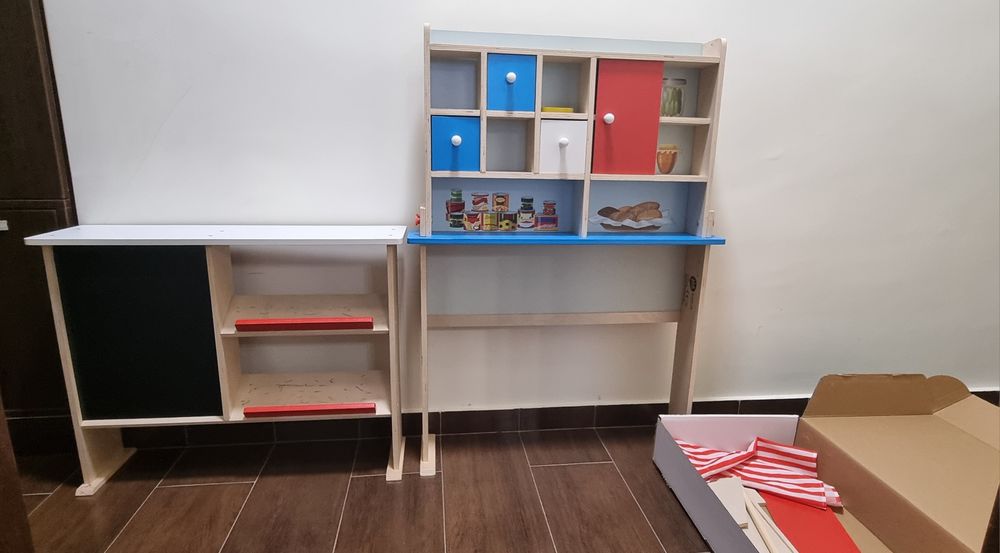 Дървен детски магазин Лидл