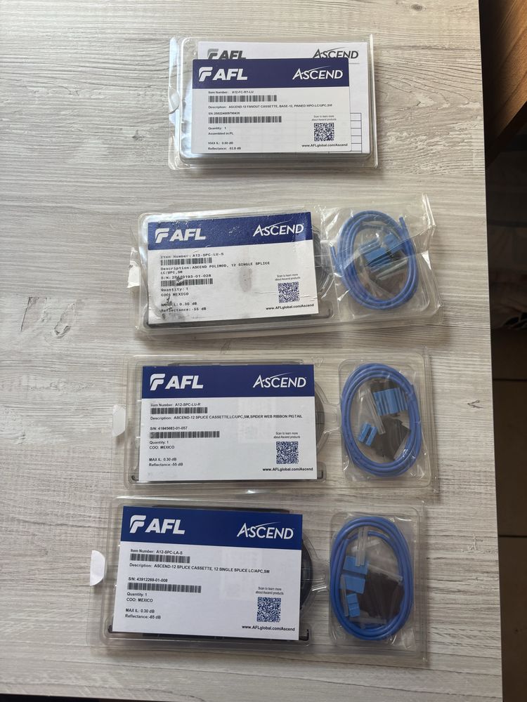 Сплайс касети AFL ASCEND A12-SPC-LA-S