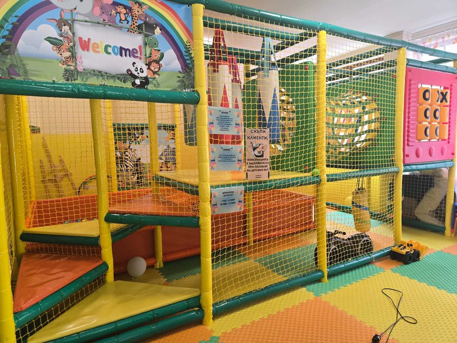 Продавам вътрешно  детско съоръжение   за  игра 5.00/3.60/2.30