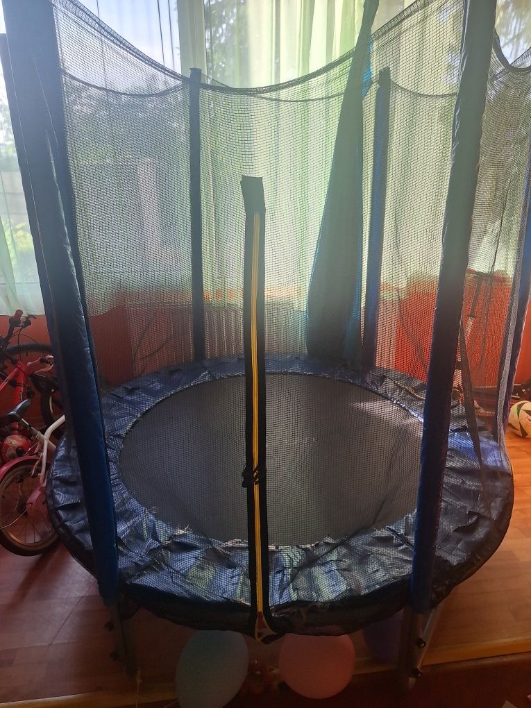 Trambulina spartan cu scara si plasa de protectie