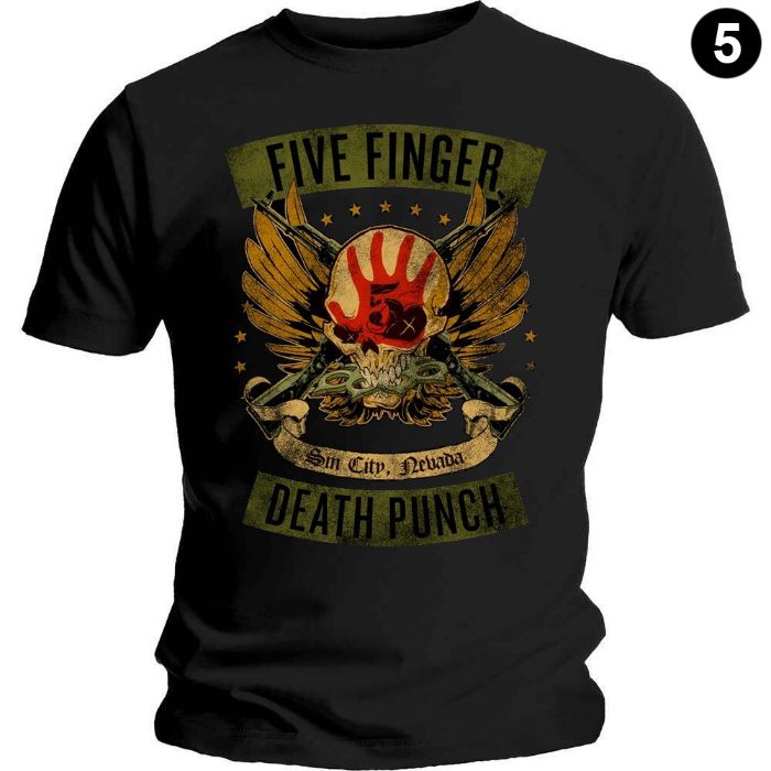 Рок тениска Five Finger Death Punch Модели и размери