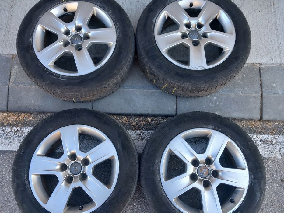 Оригинални Алу джанти 16цола за Audi A3.A4.A6.vw Golf.5.6.passat.5×112