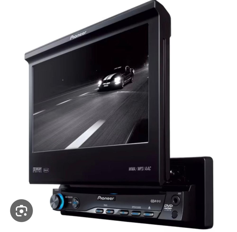 Dvd/Cd player auto Pioneer Avh P5000 ,ecran retractabil Nou