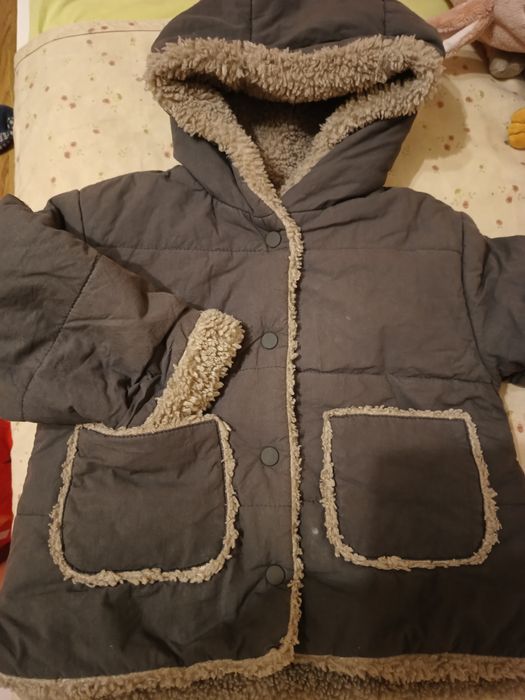 Zara зимно яке 104см