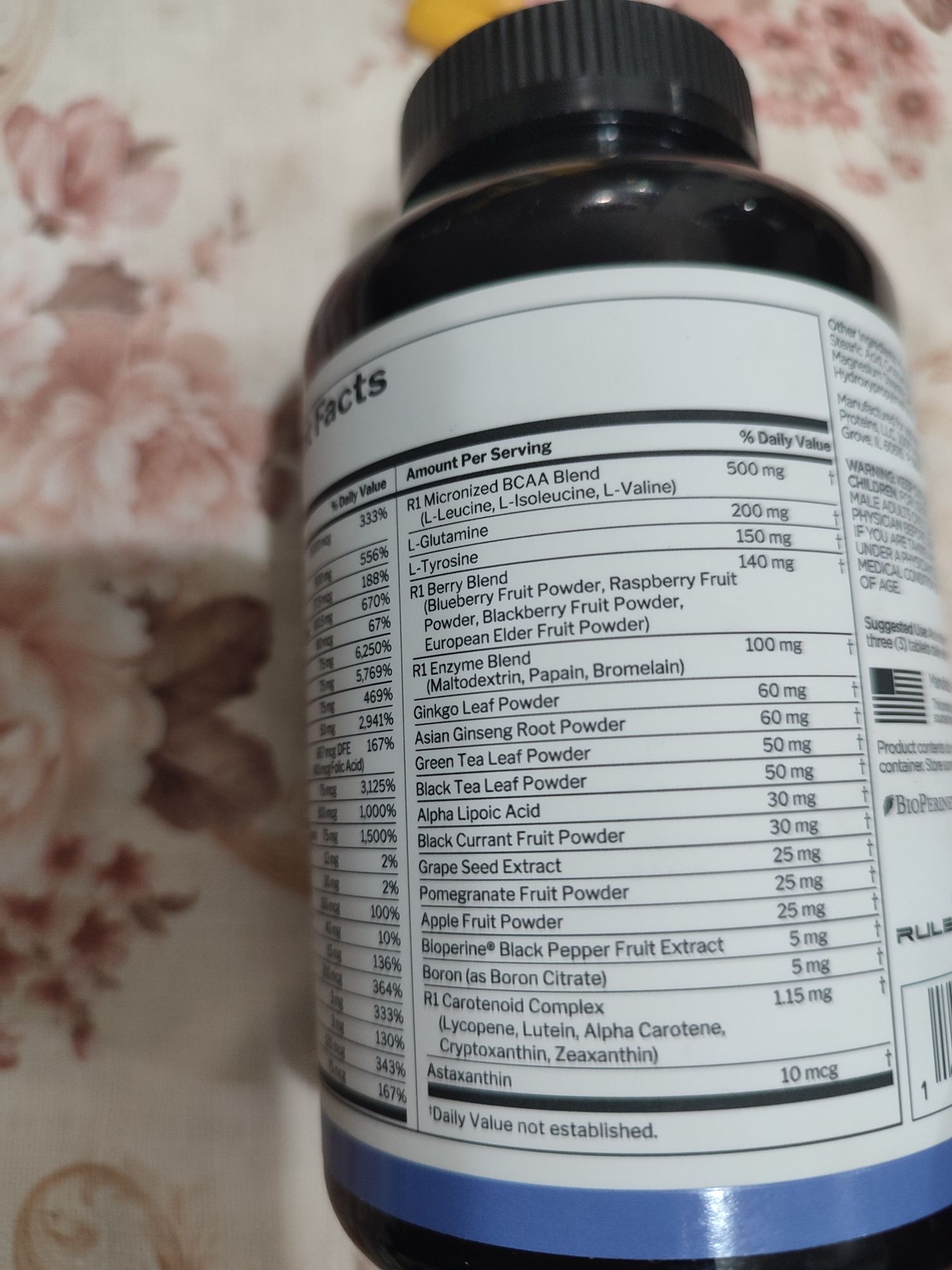 Rule 1 one Mens multi vitamin 90+30