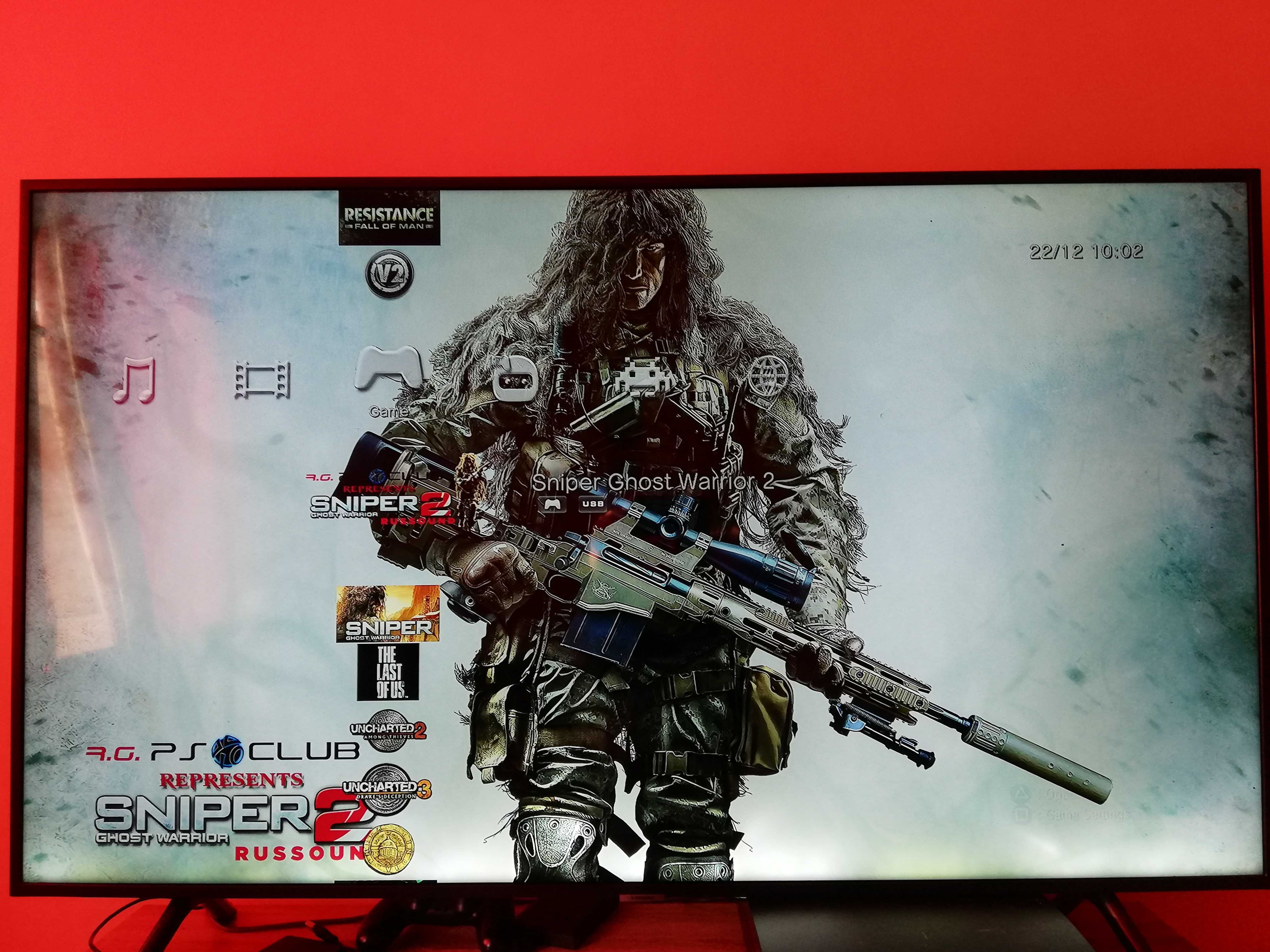 Memorie externa (500GB. HDD USB), 41 jocuri PS3.