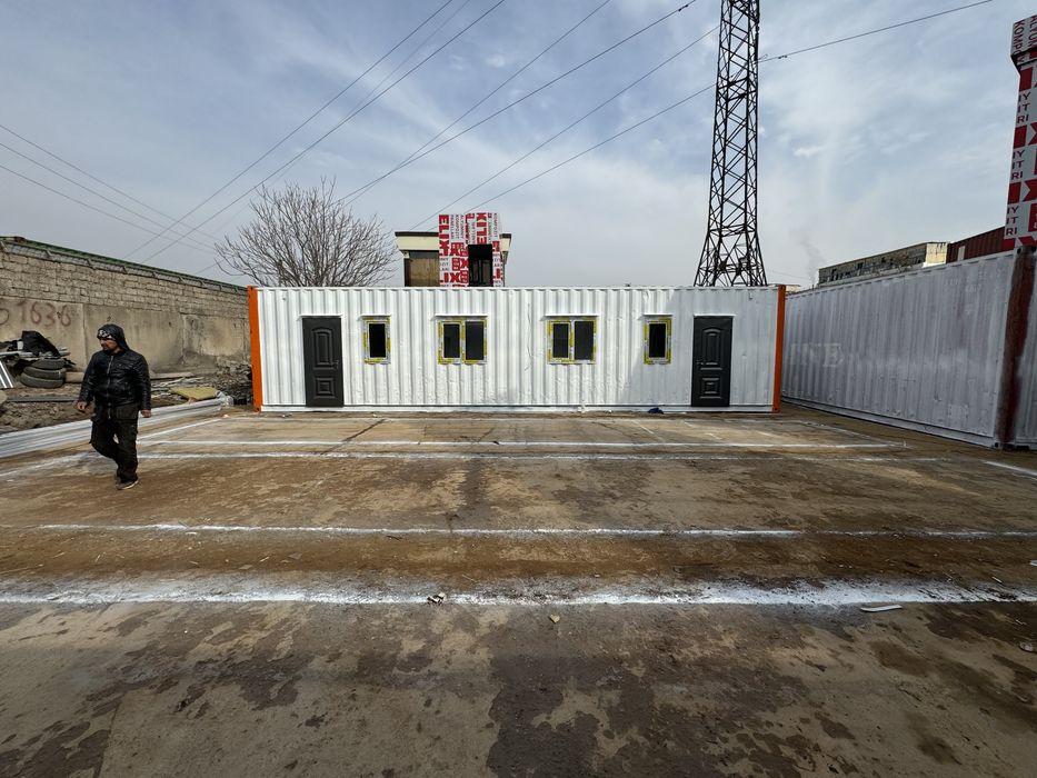Konteynir uylar tayyor holatda контейнер домик