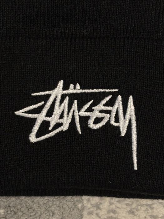 Stussy черна шапка