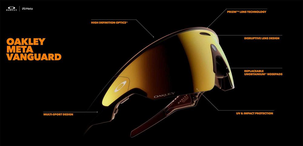 Oakley Meta Vanguard Prizm 24K AI