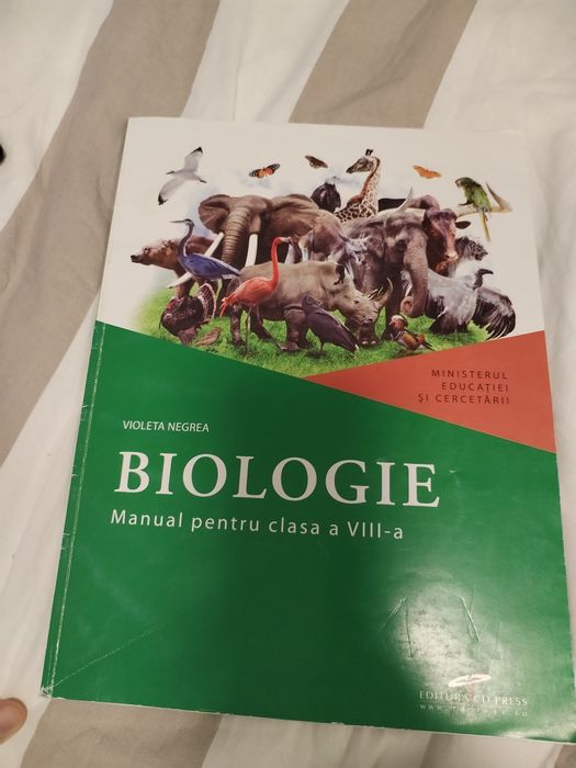 Manual de Biologie – Clasa a VIII-a (Editura CD PRESS)