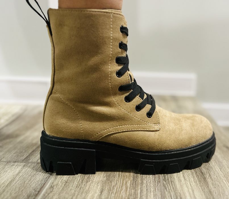 Зимни боти еко велур