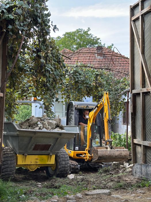 Prestari Servicii DUMPER Miniexcavator Piconat Sapat Nivelat TRANSPORT