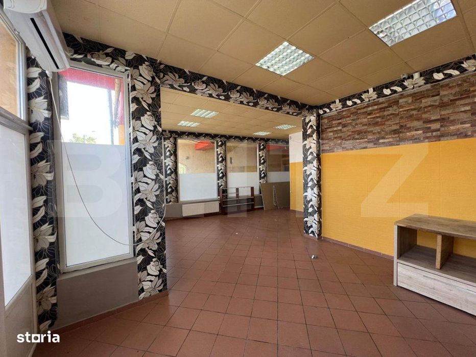 Spatiu comercial de inchiriat, 51,55 mp, zona Liceul German