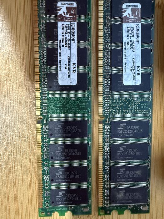 Memorii RAM, DDR 1 400 mhz  1 gb