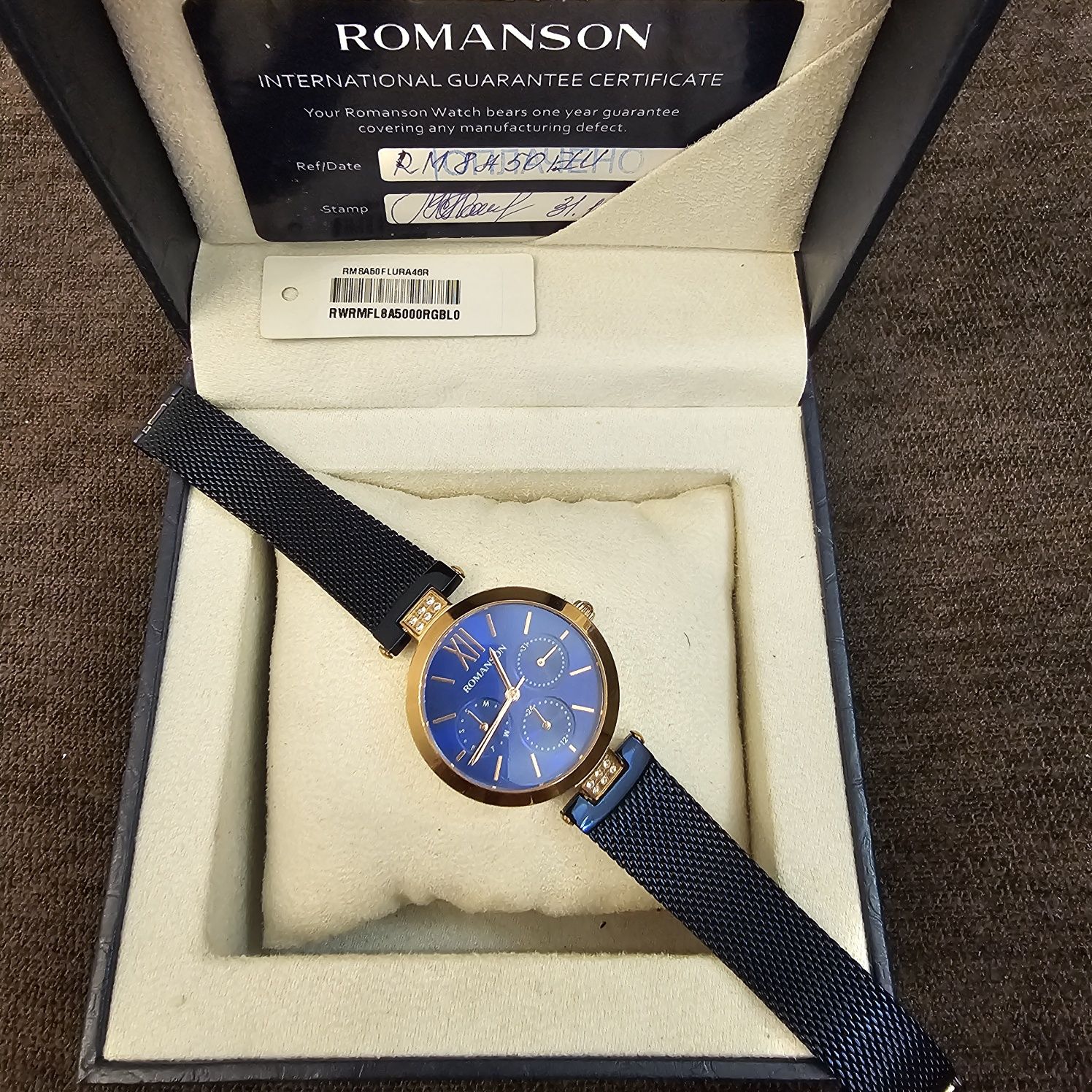 НОВЫЕ наручные часы Romanson