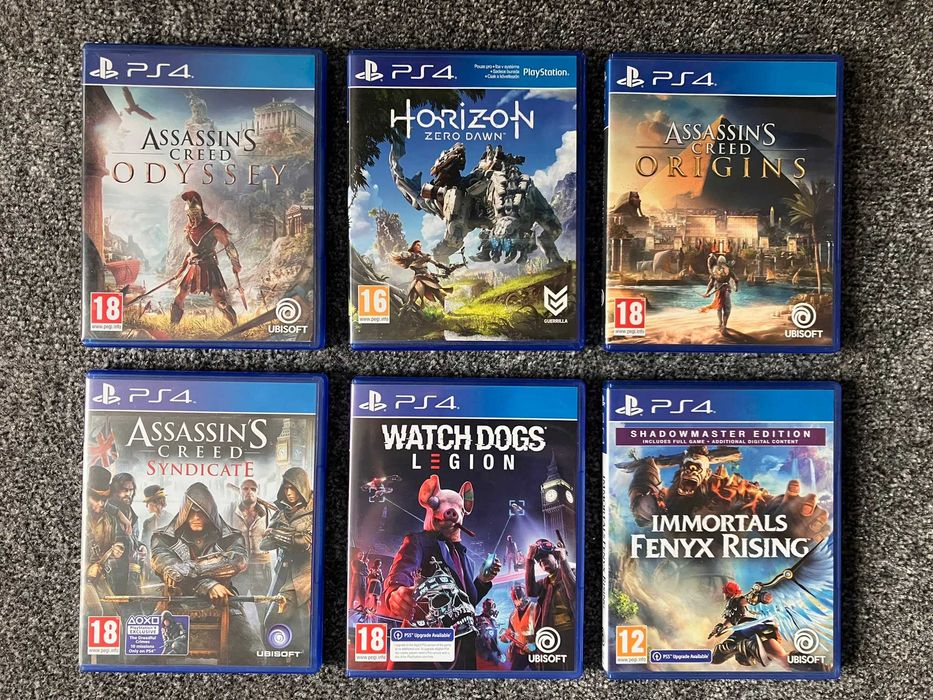 Различни игри за PS4 - всяка по 20лв