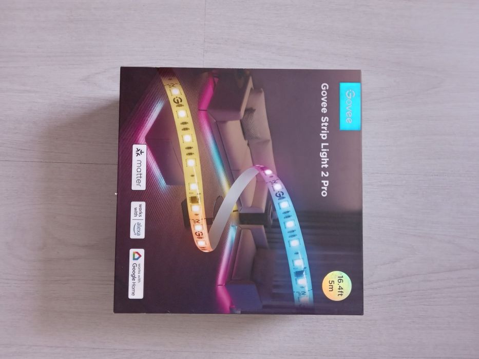 Govee Strip Light 2 Pro (H61F5) – 5м премиум LED лента, с Matter