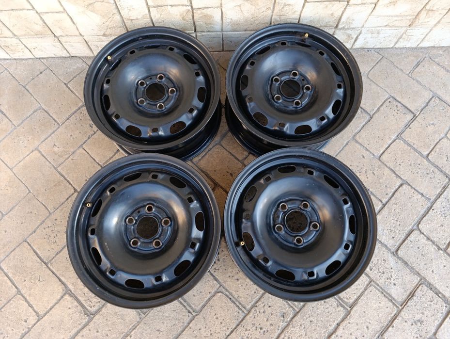 Стоманени джанти 5х100 14 цола Фолксваген, Шкода