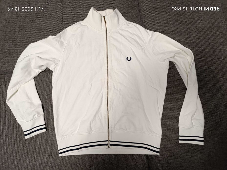 ''FRED PERRY''оригинален мъжки суичър ХЛ размер