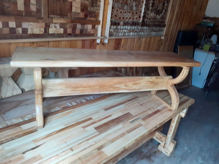 Bancă din lemm stejar