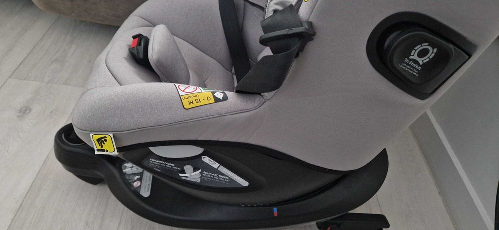 Scaun auto I-Spin 360 de la nastere, cu insert de bebelusi