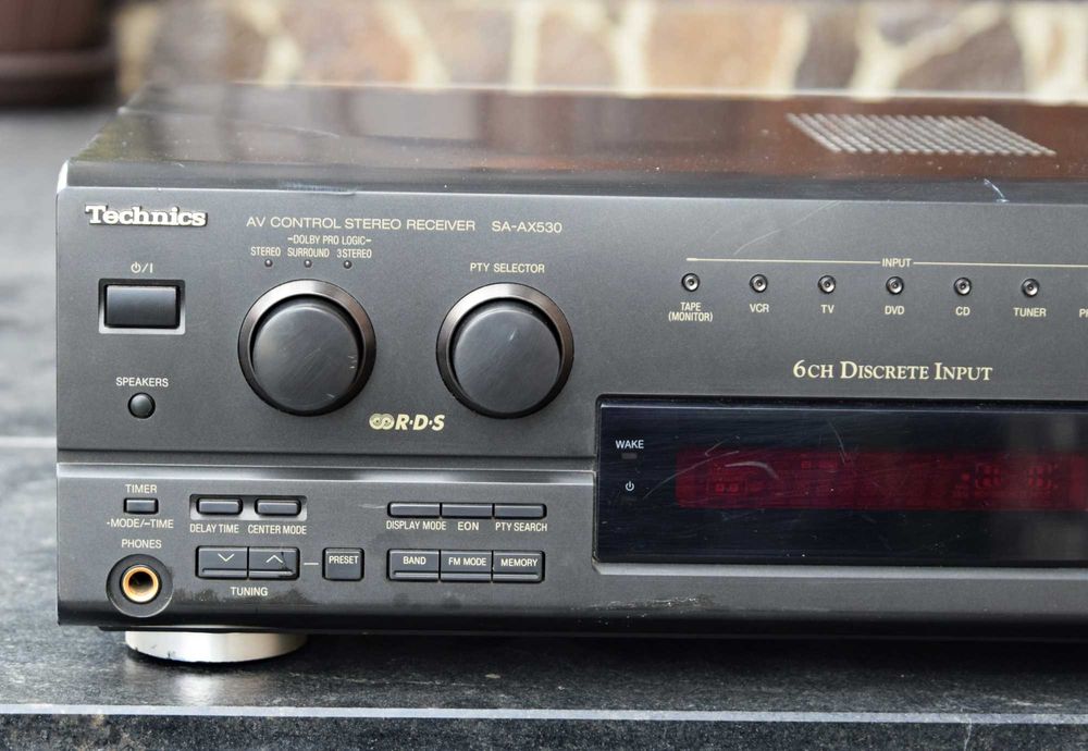 Amplificator 5.1 Technics SA-AX 530, Receiver