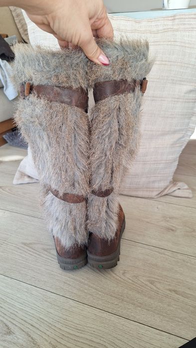 Ботуши естествена кожа Timberland 37 и 38 номер .