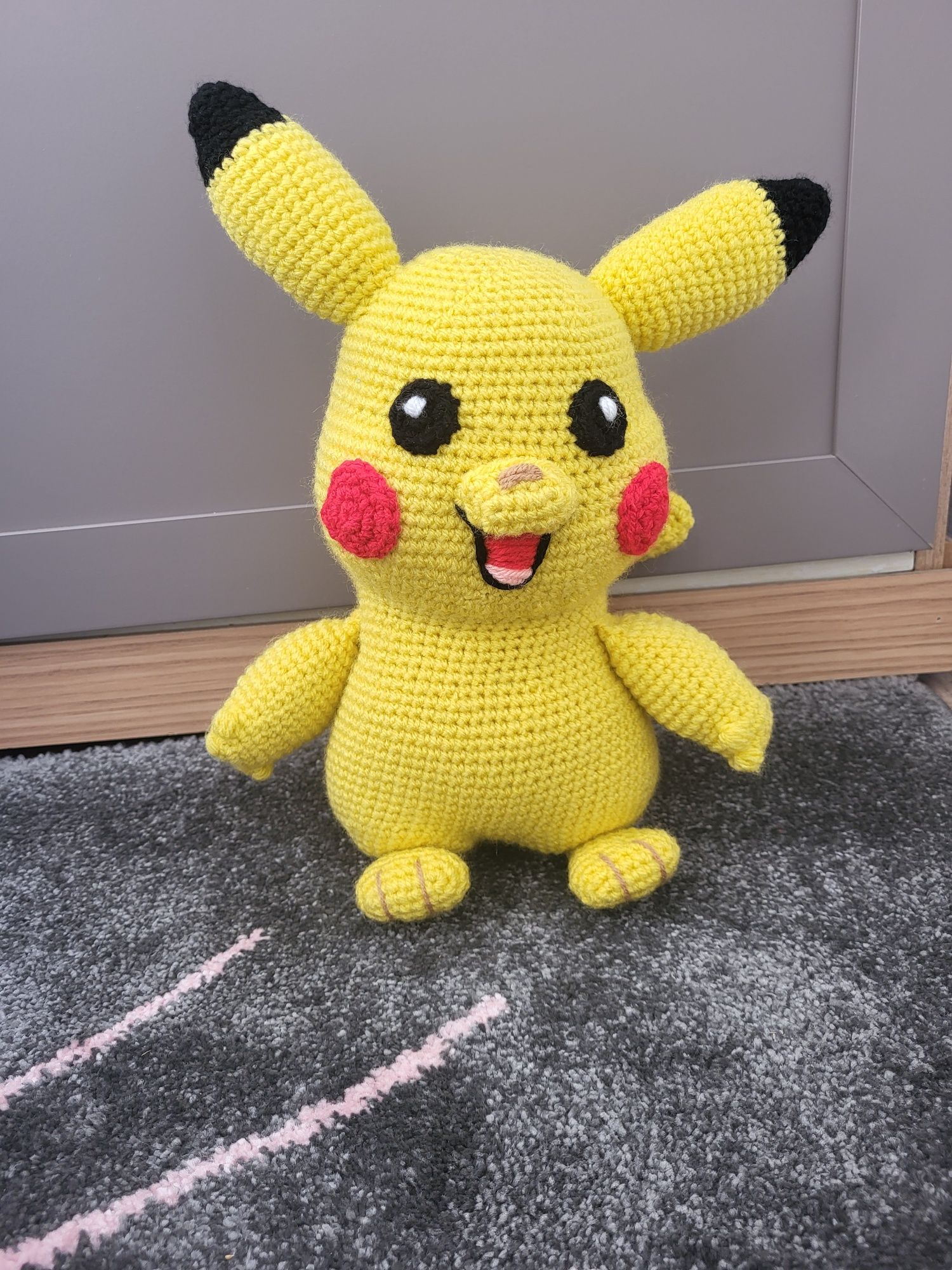 Pikachu-jucarie crosetata