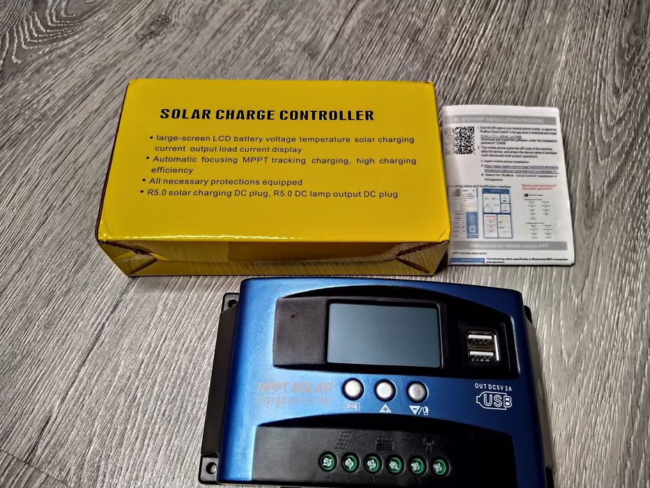 Regulator /Controler Solar MPPT 100A / 12V/24V  USB dublu 5V2A