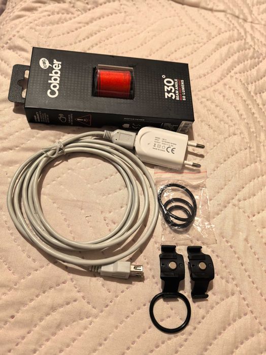 Фар за велосипеди. Ново Също и стоп за велосипеди Knog Cobber Lil.