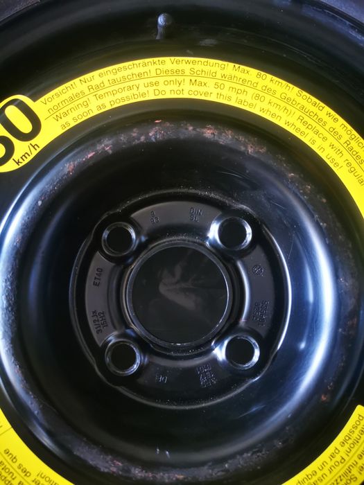 Roata rezerva subtire Volkswagen 4x100 G60 GTI Syncro