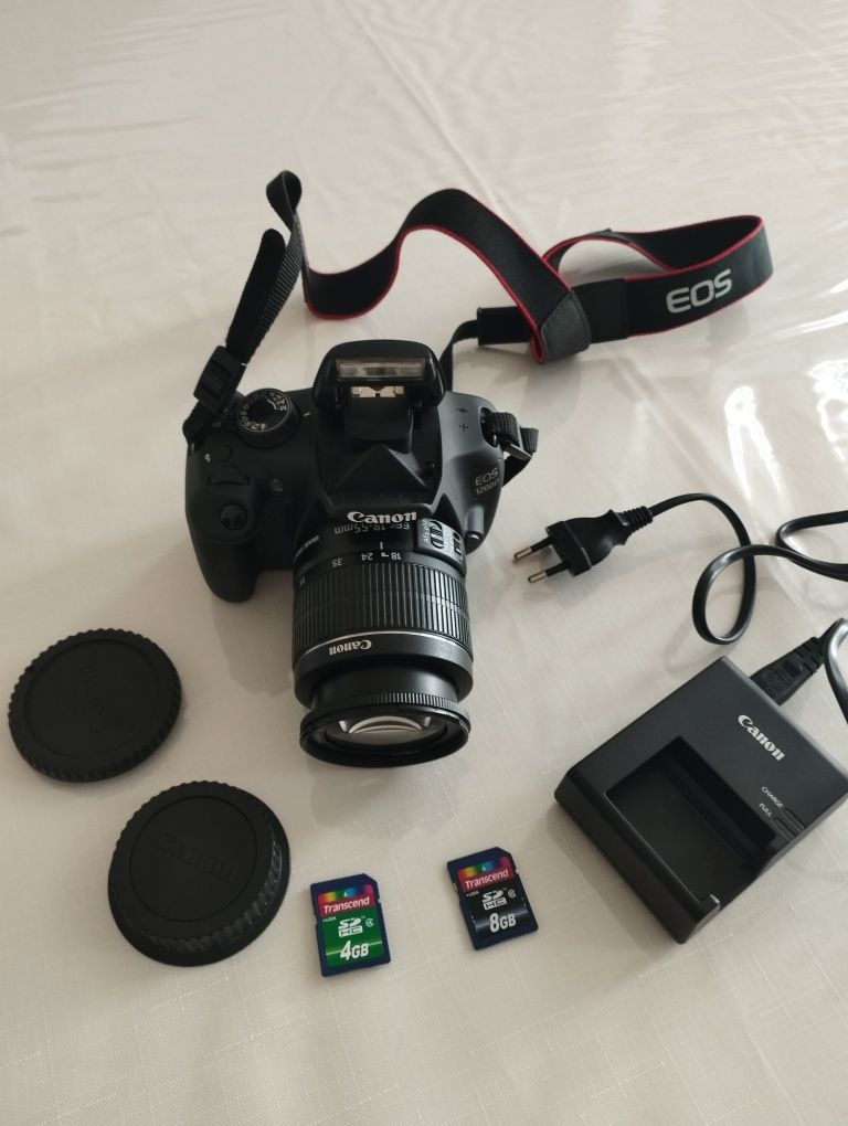 Фотоаппарат Canon EOS 1200D полностью новый