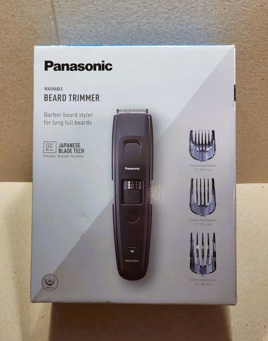 Panasonic ER-GB86-K trimmer barbă lavabil, 58 trepte, sigilat
