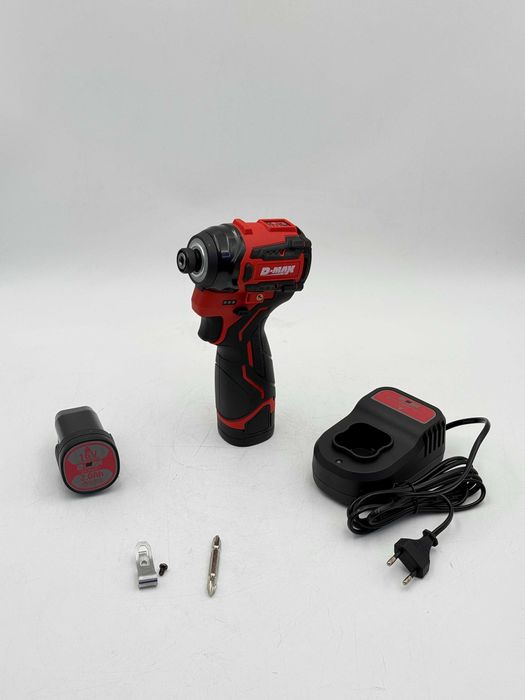 Винтоверт аккумуляторный D-MAX DM-20010, 160 Н·м, 3600 уд/мин