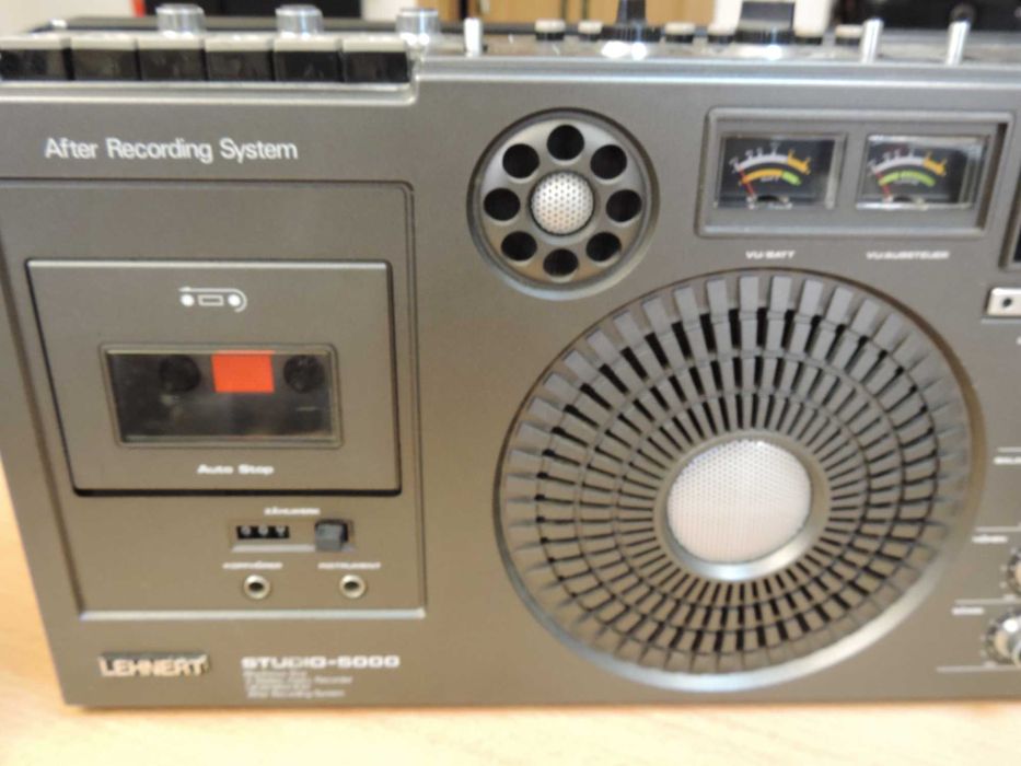 Lehnert studio 5000 radiocasetofon cu ritmuri after recording