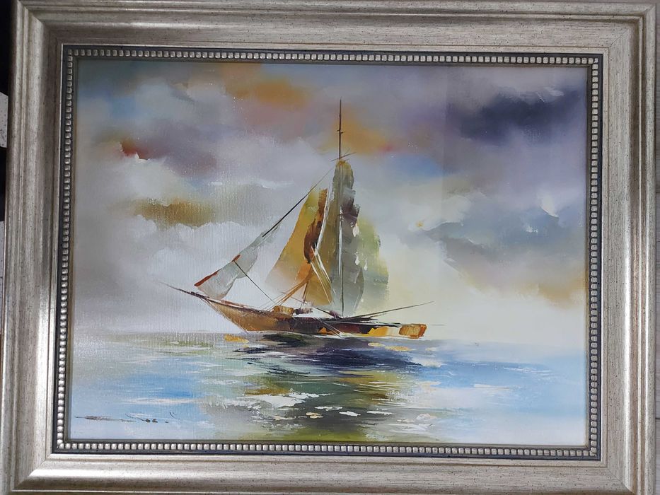 8 Tablouri inramate,picturi ulei de Sebastian Constantin/Livrare pers.
