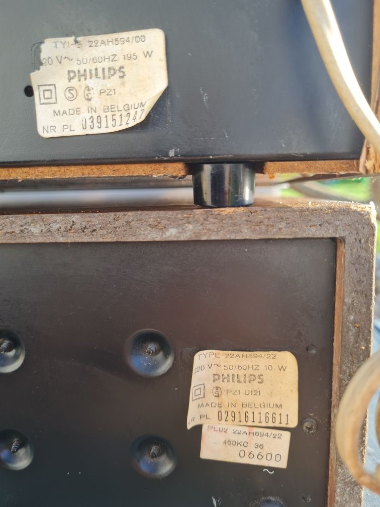Amplificator Philips 594 și tuner Philips 694