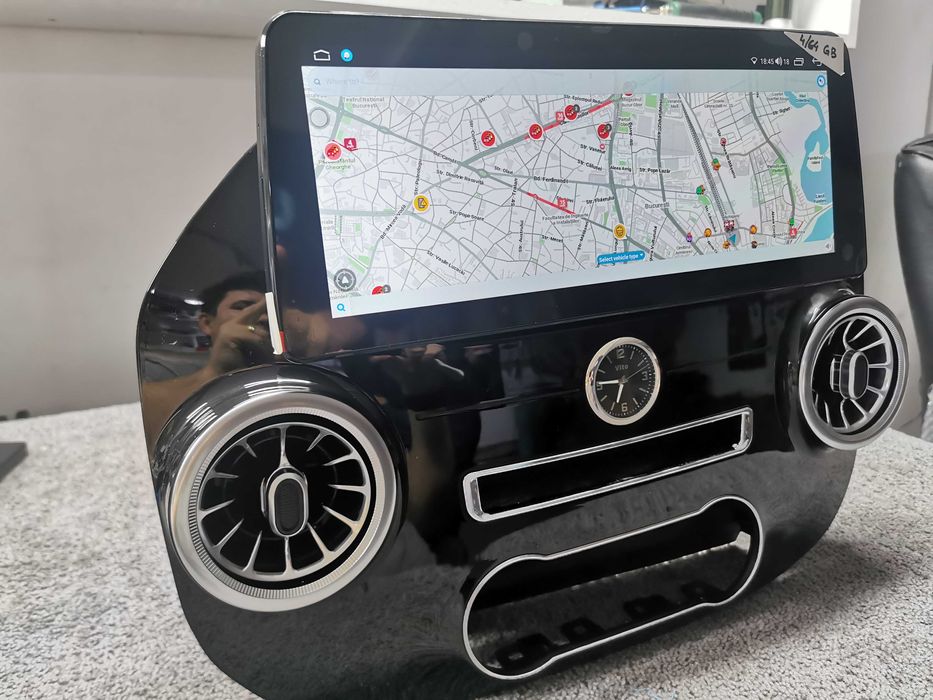 Navigatie Android Mercedes Vito/Viano octacore 4/64gb port SIM