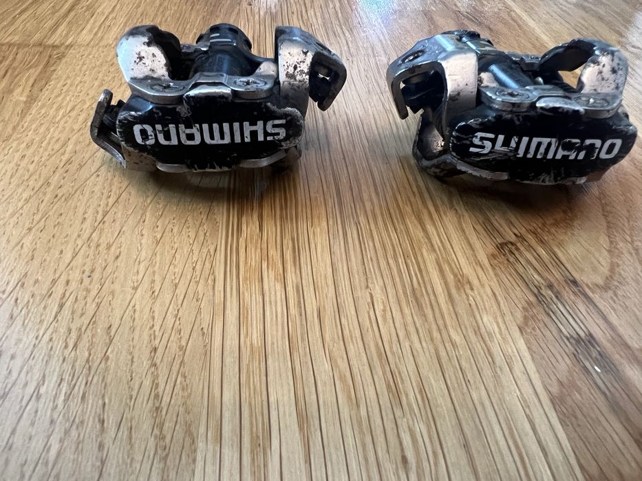 Pedale automate MTB SHIMANO SPD M520 Negru