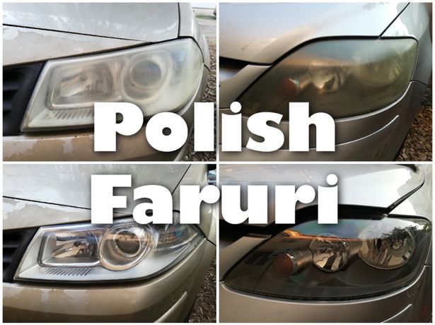 Polish Faruri + Aplicare Folie de protectie