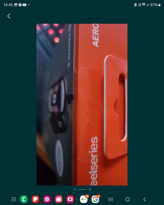 Чисно Нова запечатана Гейминг мишка SteelSeries - Aerox 5, оптична, че
