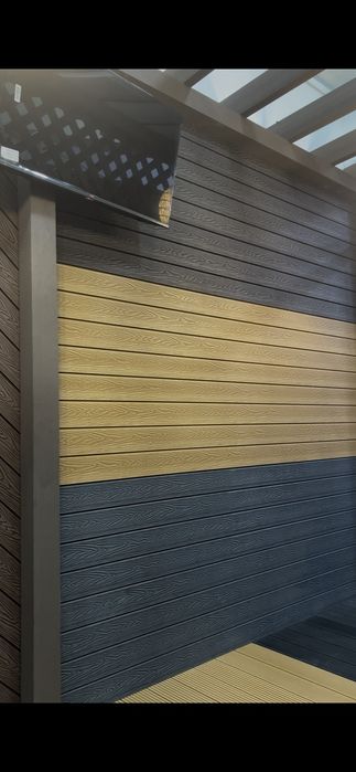 Dpk fasad,вертикальный и горизонтальный, ДПК фасадная Китайский оригин