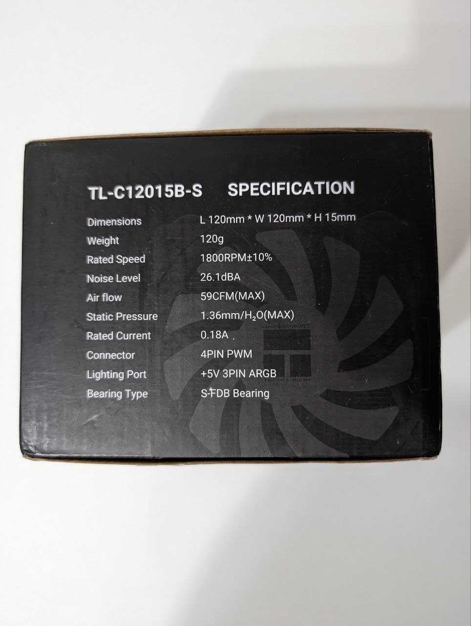 НОВЫЙ! Топфлоу кулер Thermalright AXP120-X67 Black ARGB, для ITX.