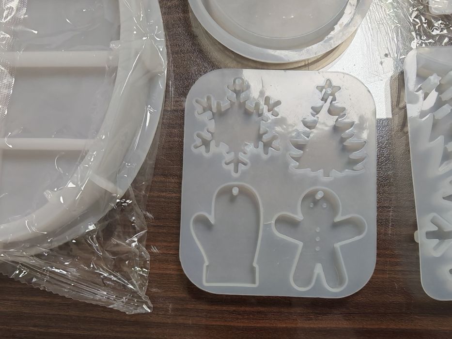 Комплект Коледни силиконови молдове