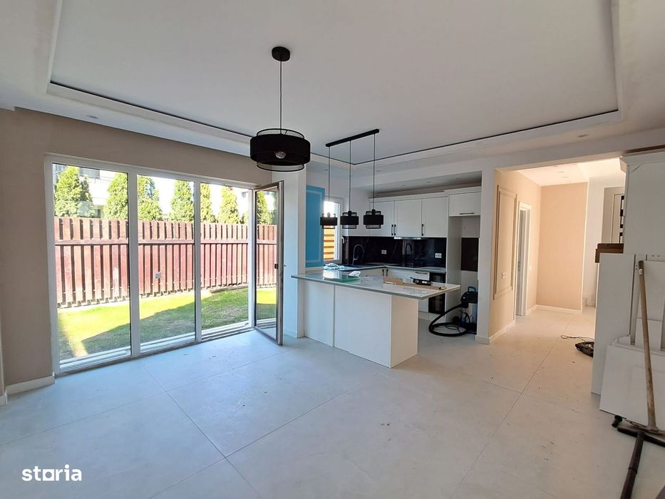 Duplex Finisat cu mobilier bucatarie inclus P+E, 4 camere in Floresti